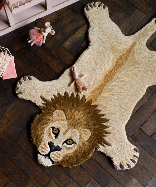 Doing Goods Rug - Moody Lion