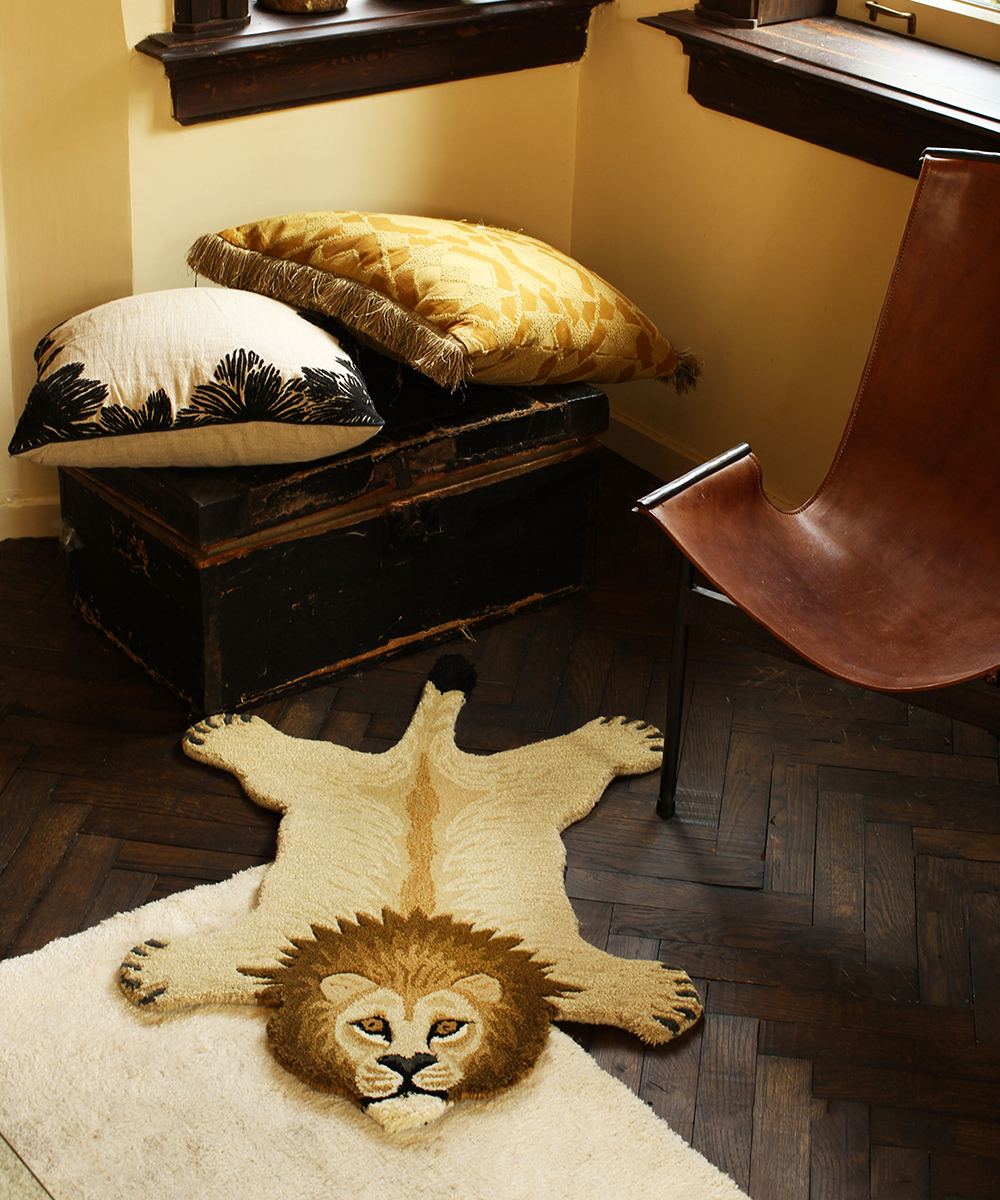 Doing Goods Rug - Moody Lion