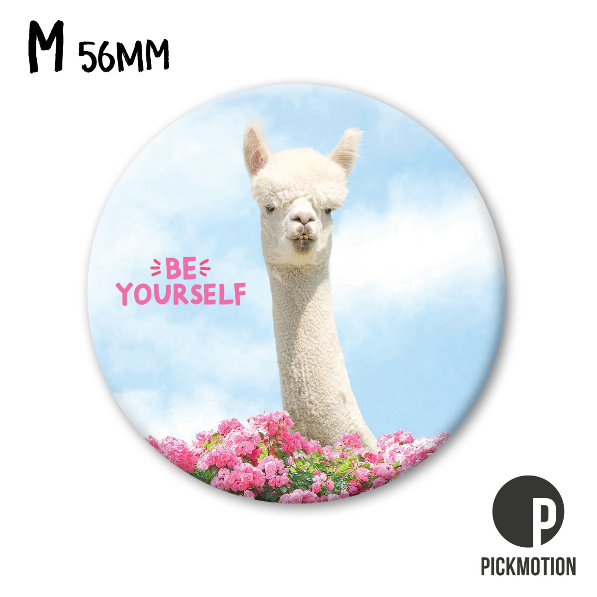 Pickmotion Magnet Medium - Be Yourself Lama