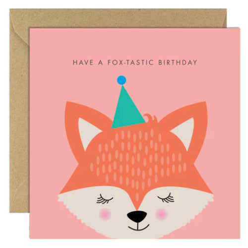 Bold Bunny - Have a Fox-tastic Birthday