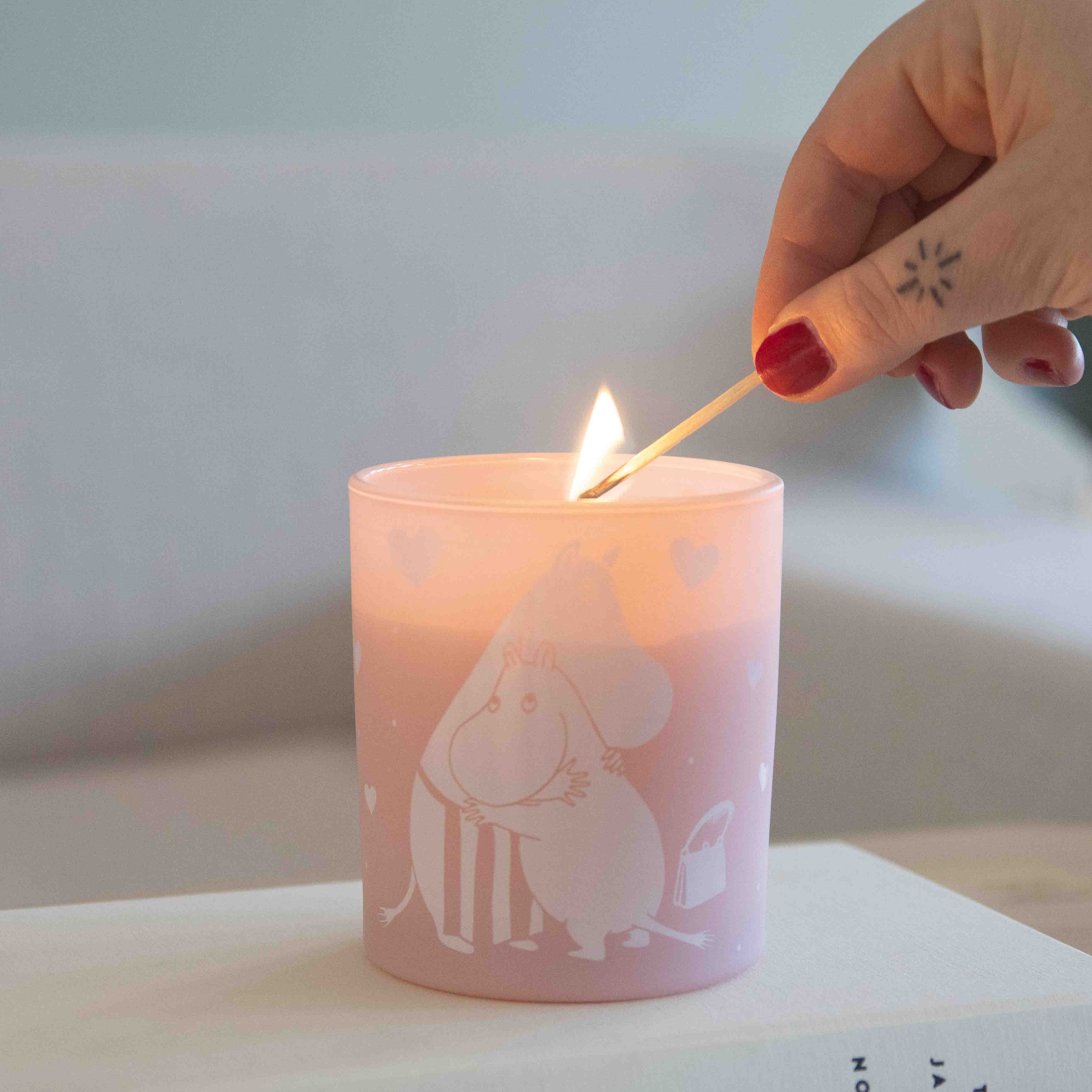 Pluto Design Candle - Moomin Love