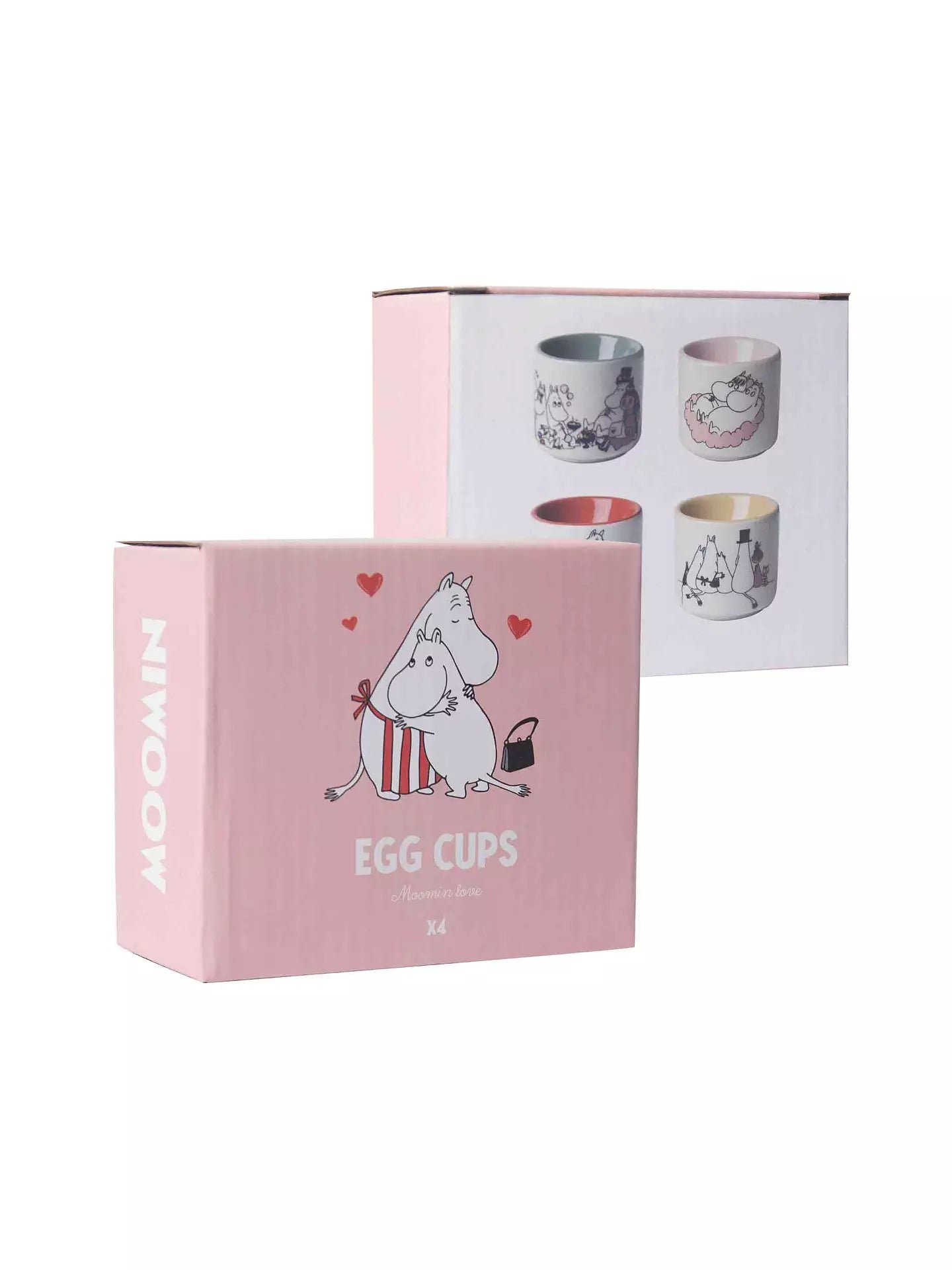 Pluto Design Egg Cup - Moomin Love Set