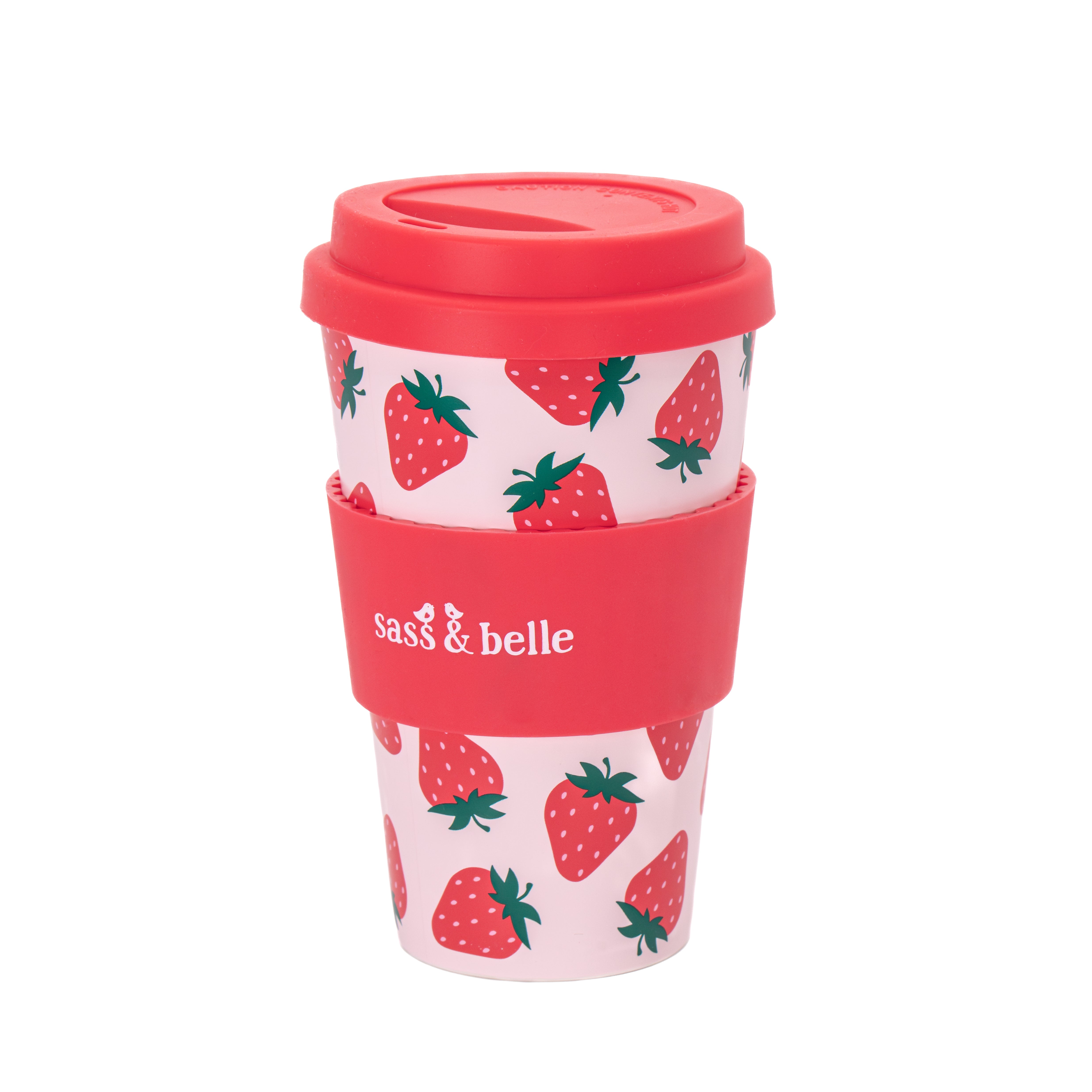 Sass & Belle Travel Mug - Strawberry