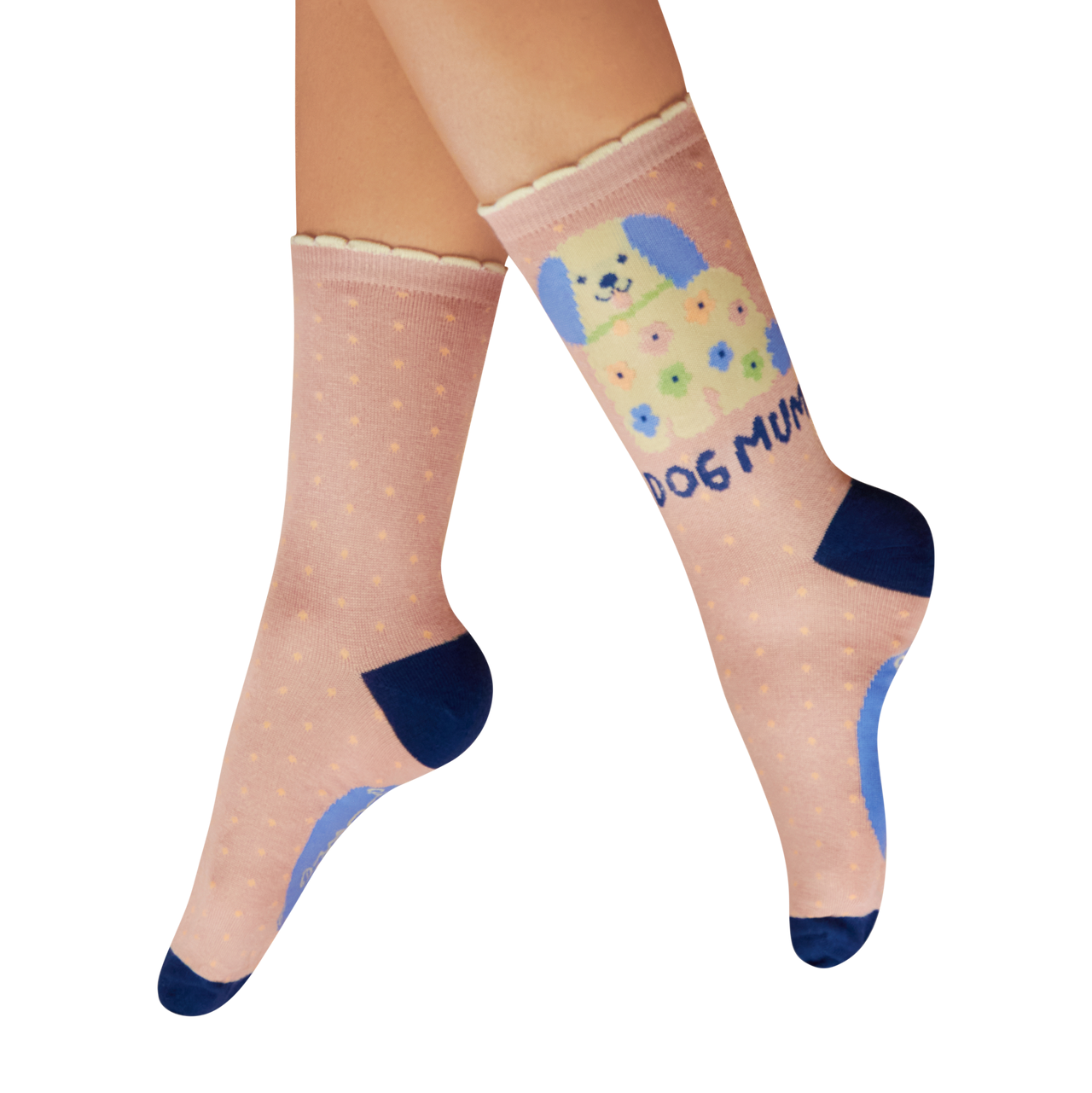Powder Socks - Ankle Dog Mum