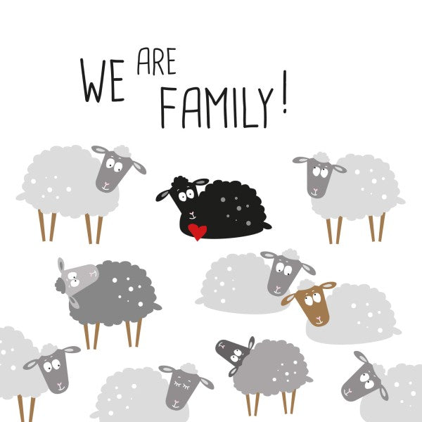 Napkins - We Are Family