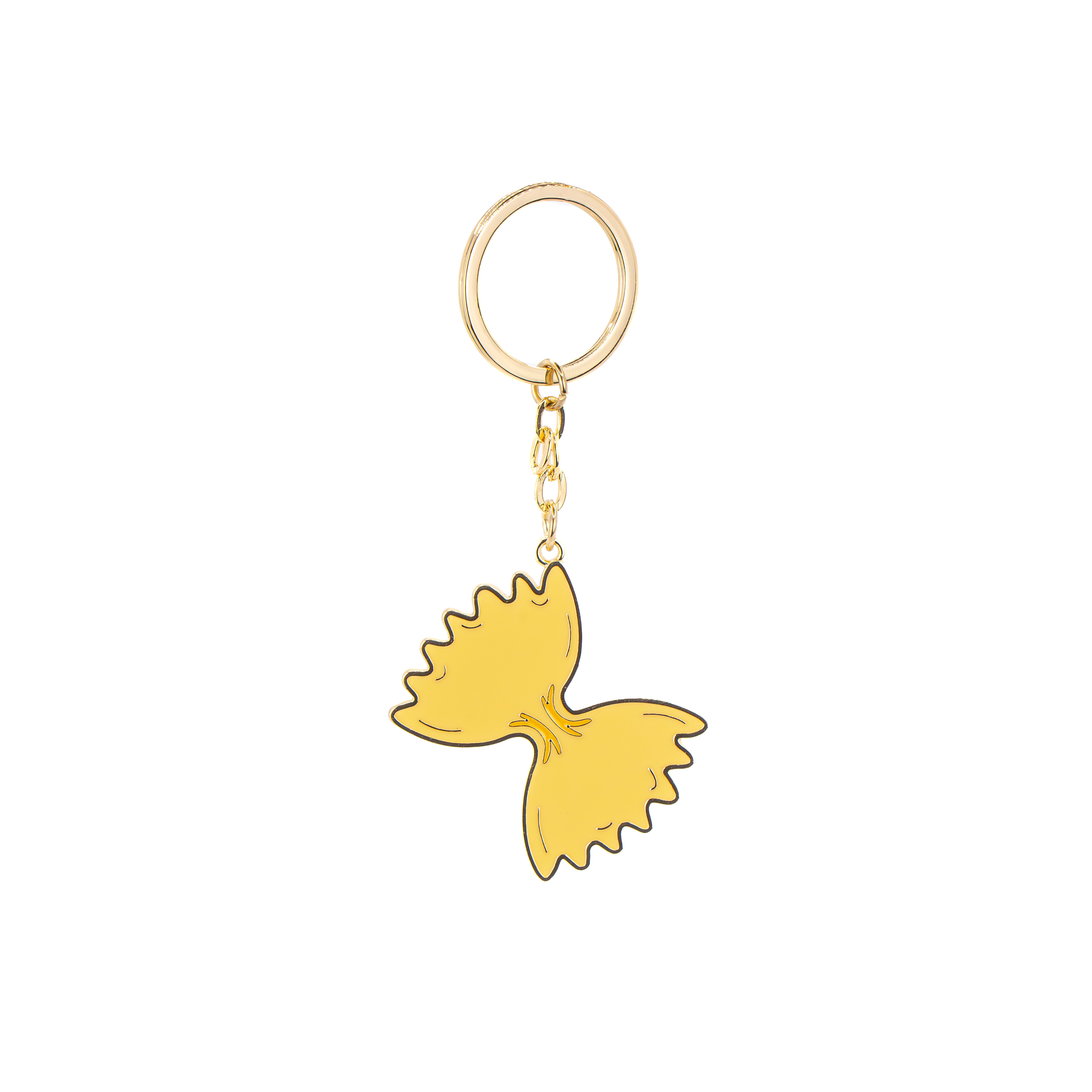 Sass & Belle Keyring - Enamel Pasta