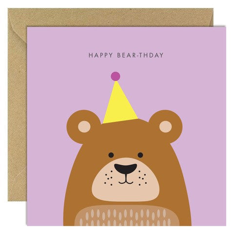 Bold Bunny - Happy Bear-thday