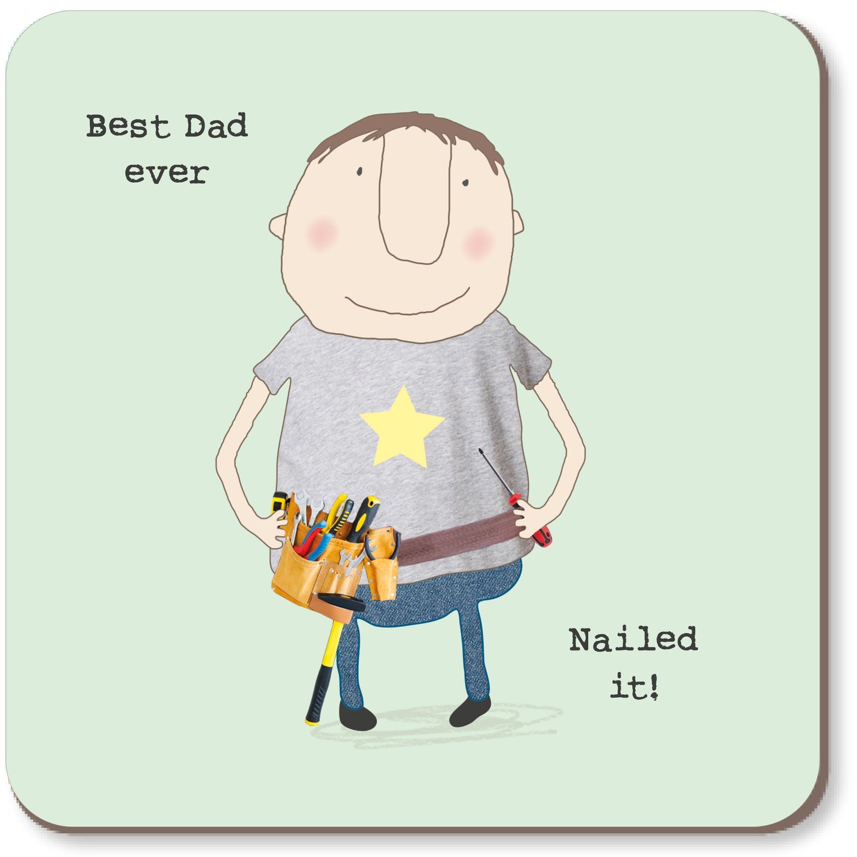 Rosie Made a Thing Coaster - Nailed It