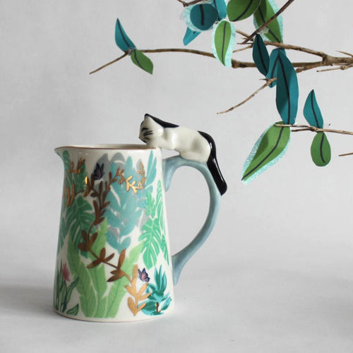 Disaster Designs Ceramics - Boulevard Cat Jug