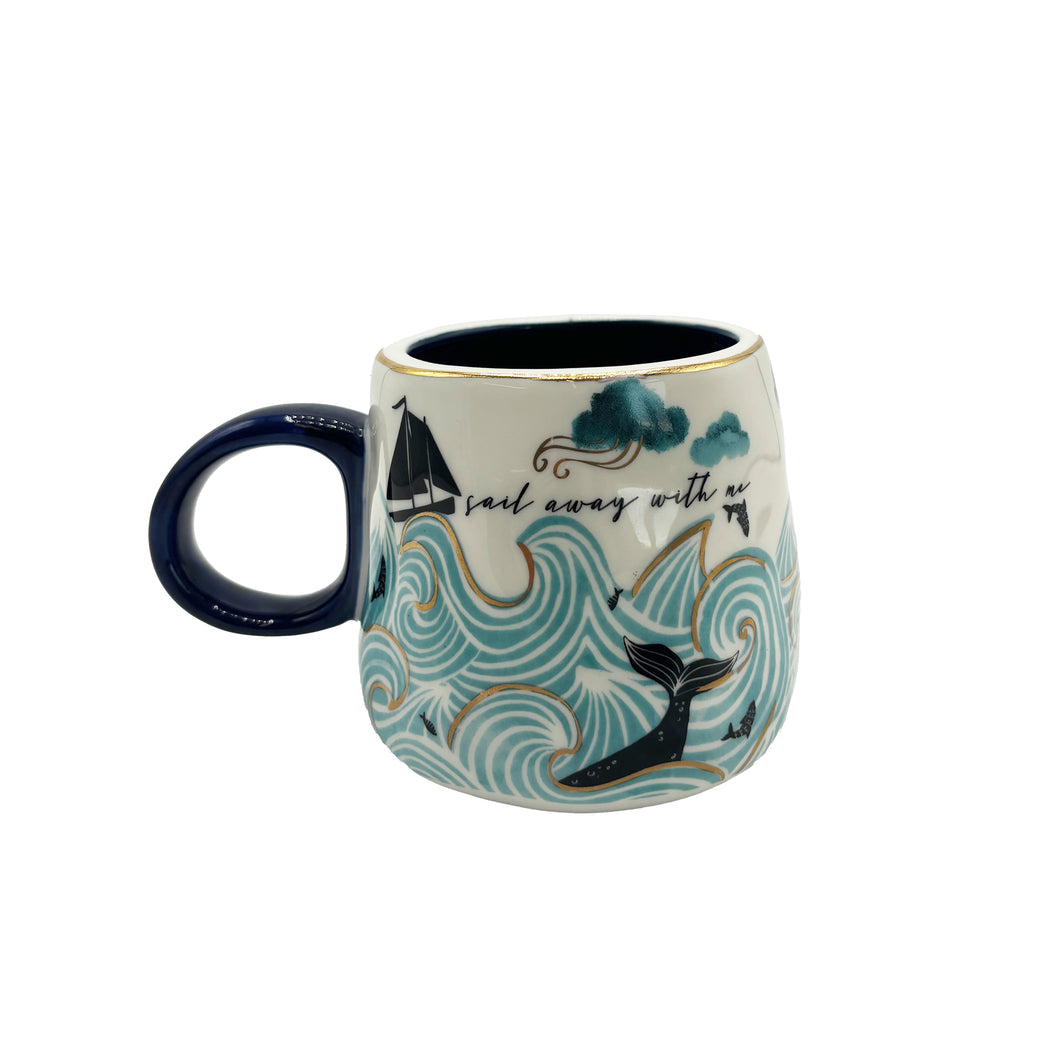 Disaster Designs Ceramics 3D Cup - By The Sea