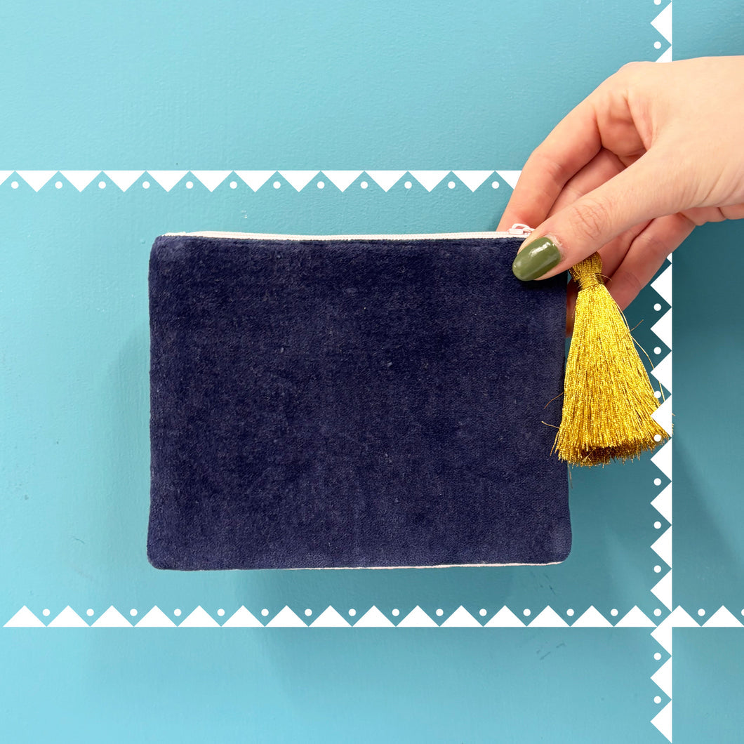 Disaster Designs Purse - Velvet Inked Cherry