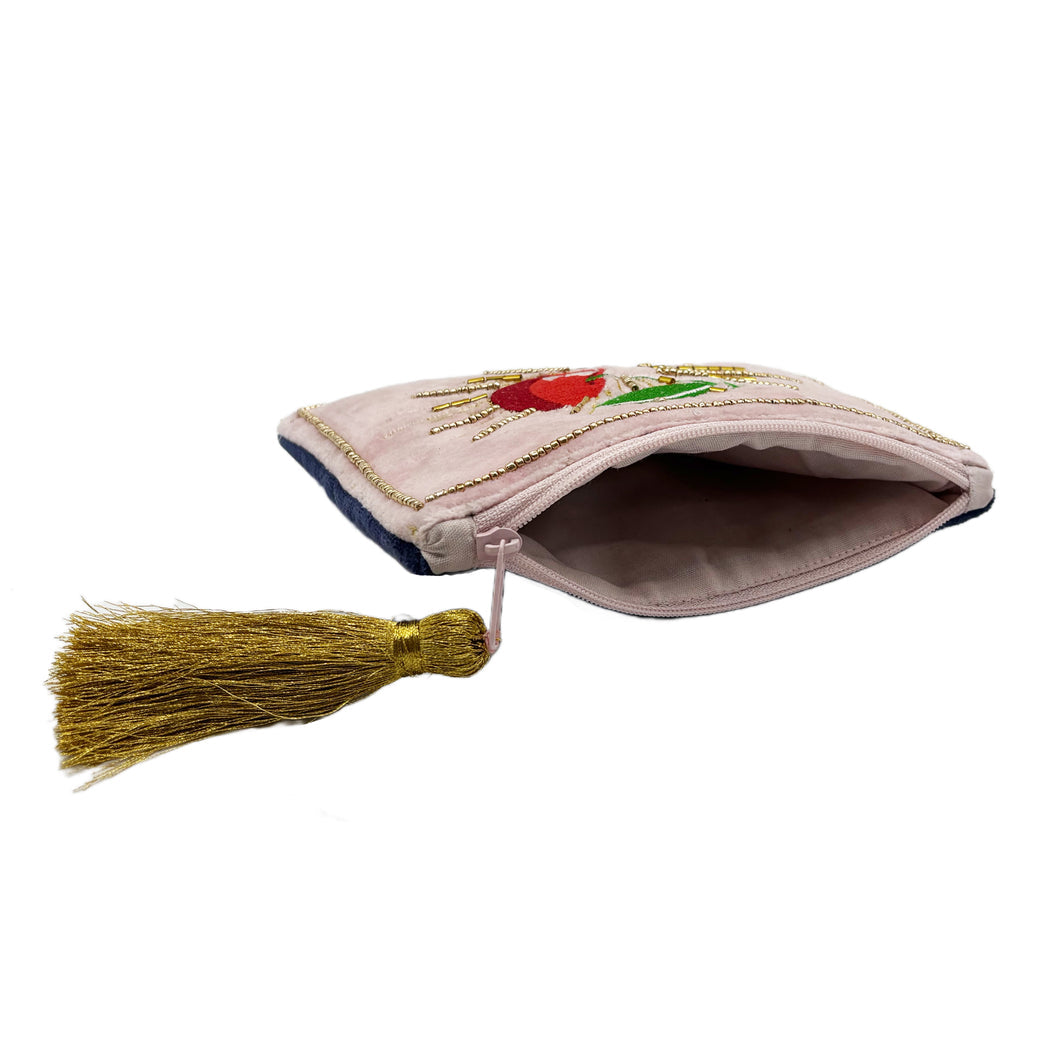 Disaster Designs Purse - Velvet Inked Cherry