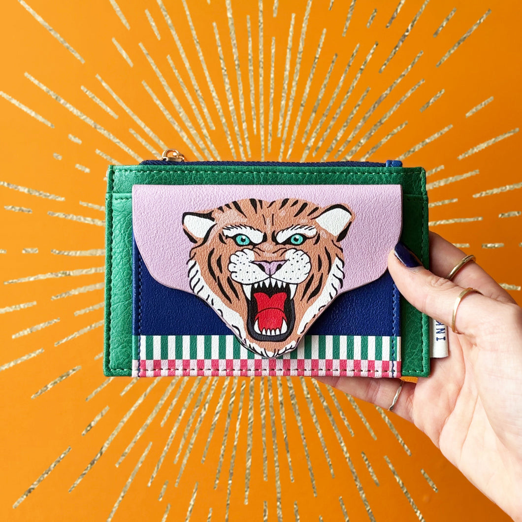 Disaster Designs Purse - Inked Tiger