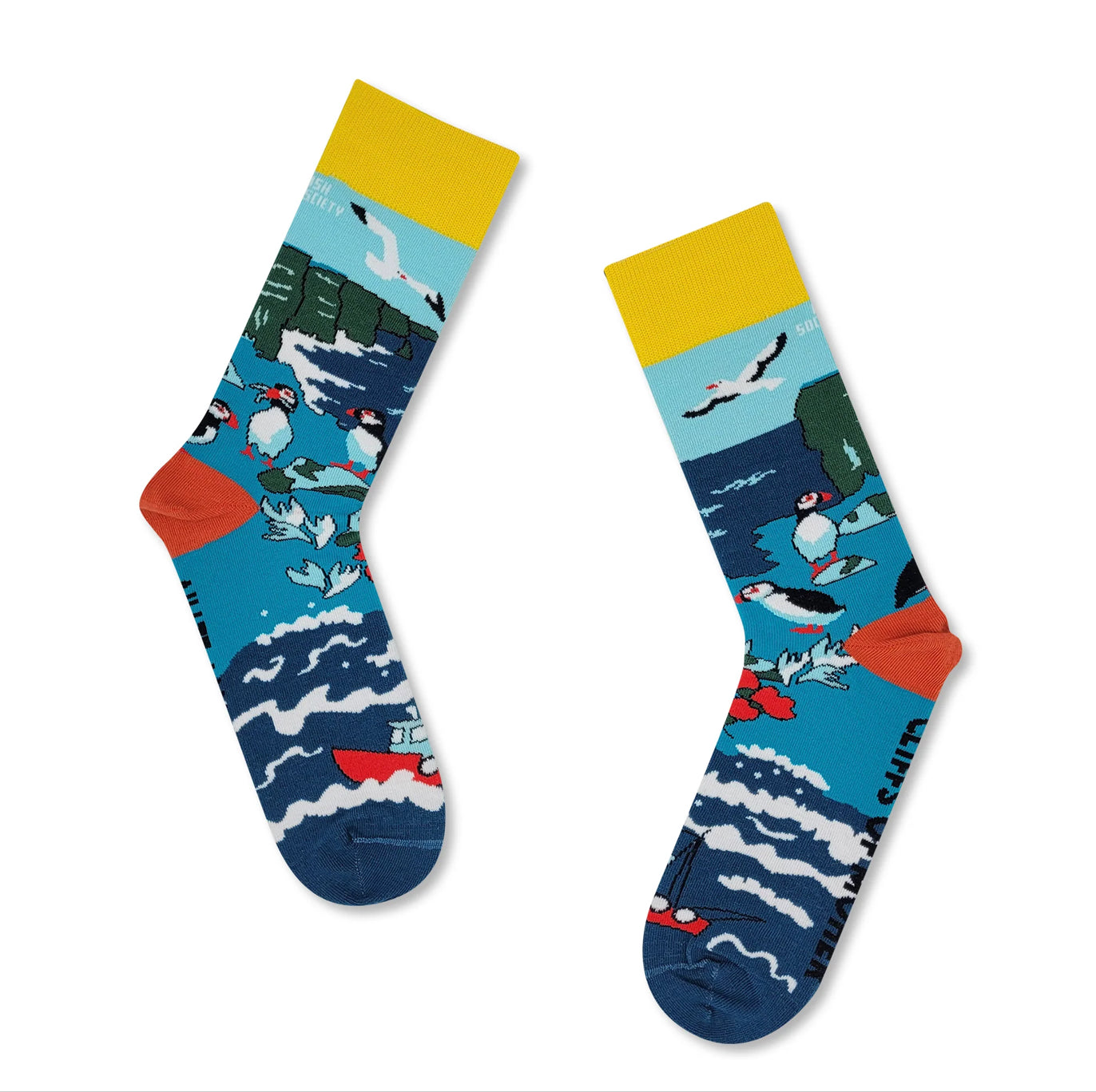 Irish Socksciety Socks - Cliffs of Moher