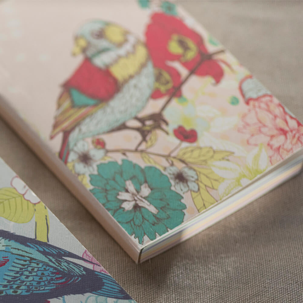 Tranquillo Stationery - A6 Notebook Birdp