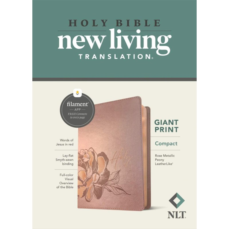 NLT -  Filament Compact Giant Print Bible