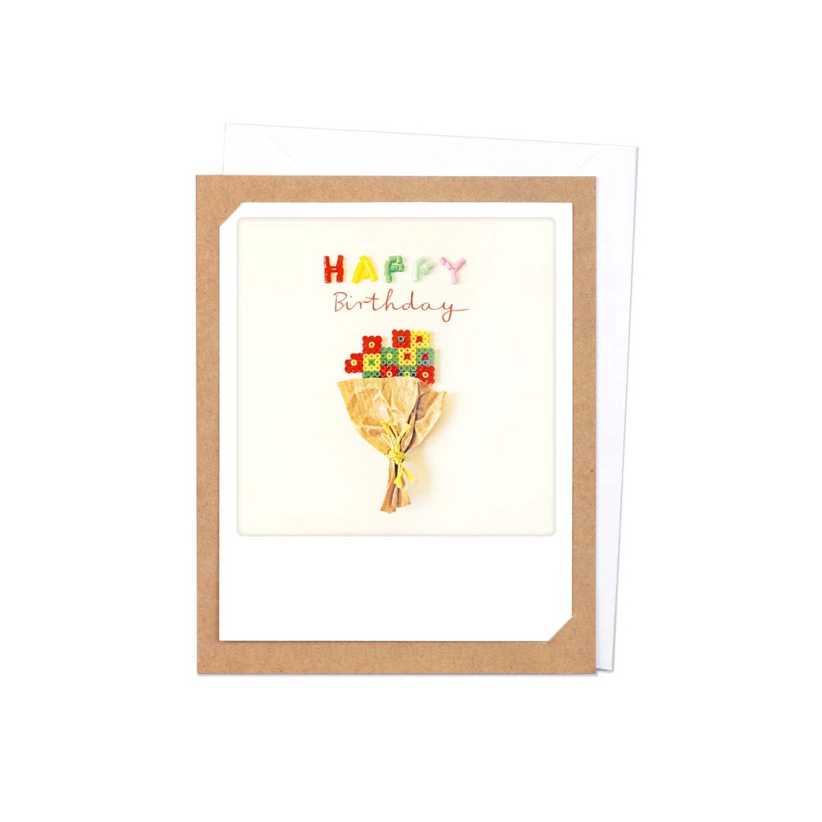 Pickmotion Photo-Card - Happy Birthday Bouquet