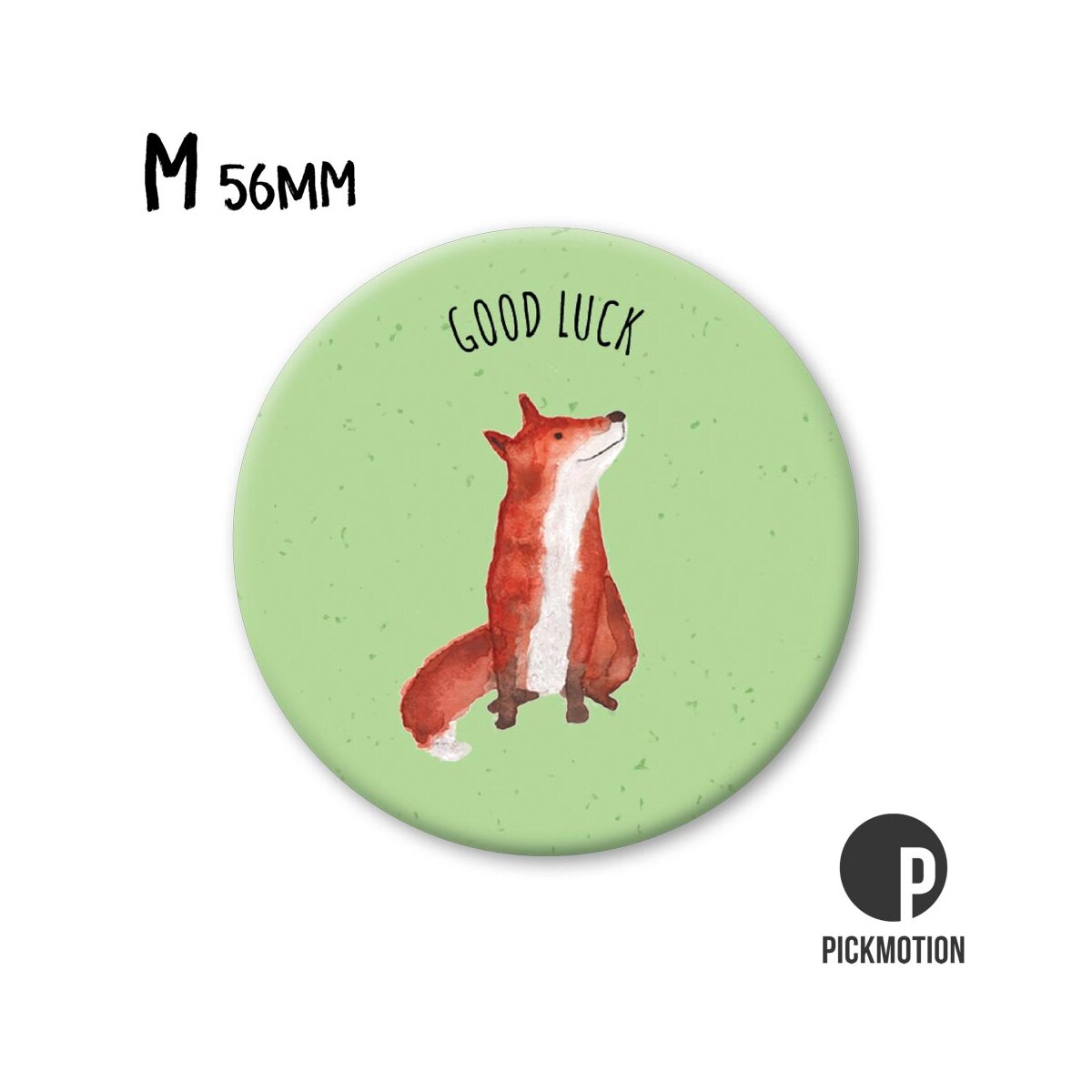 Pickmotion Magnet Medium - Good Luck Fox