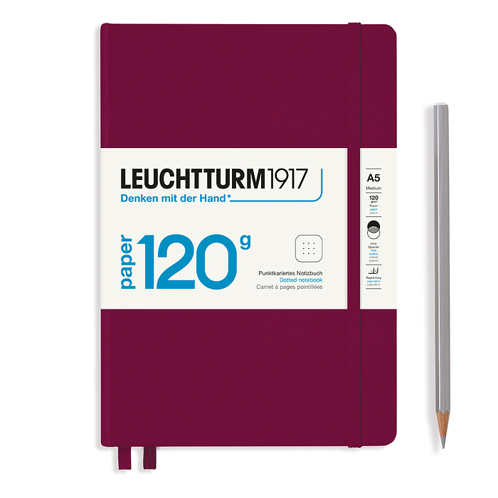 Leuchtturm1917 - A5 Notebook 120g - Hardcover