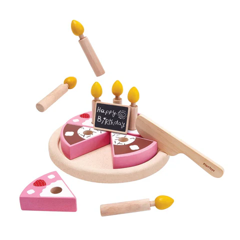 Plan Toys - Pretend Birthday Cake Set