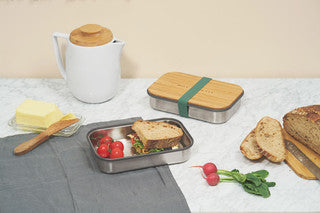 Black & Blum Bamboo Sandwich Box Ocean
