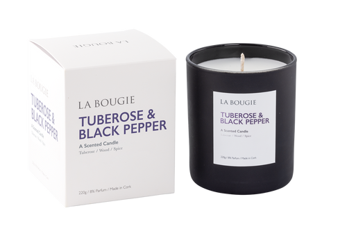 La Bougie Candle - Tuberose & Black Pepper