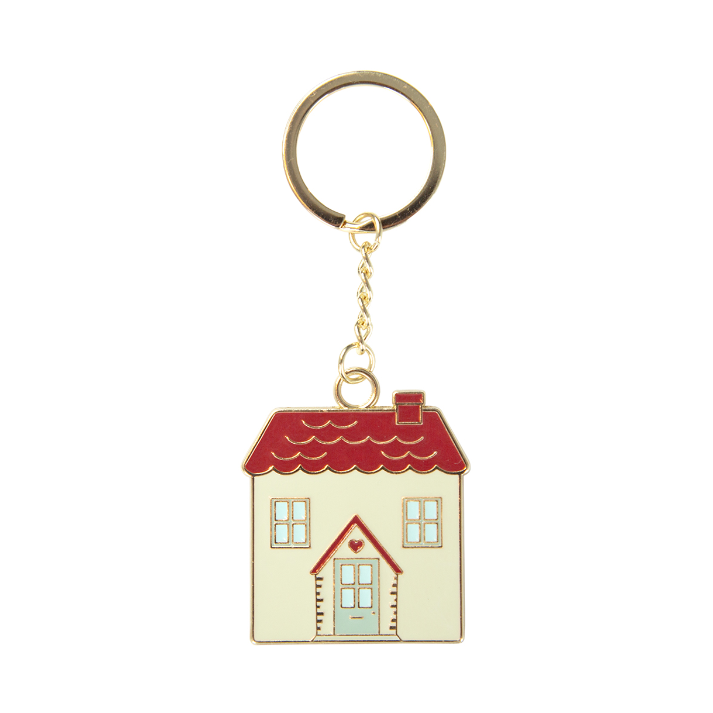 Sass & Belle Keyring - House