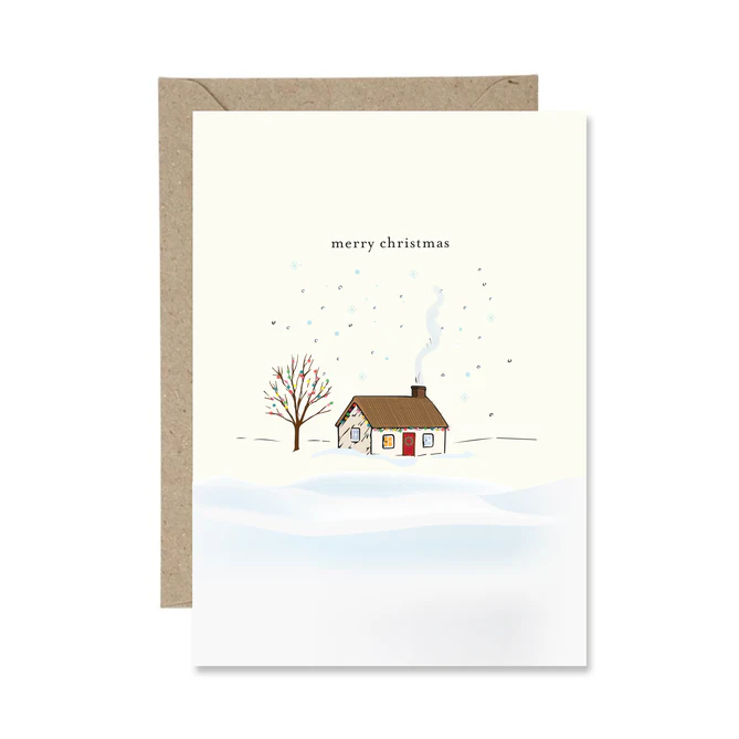 The Paper Gull Christmas - merry christmas cottage