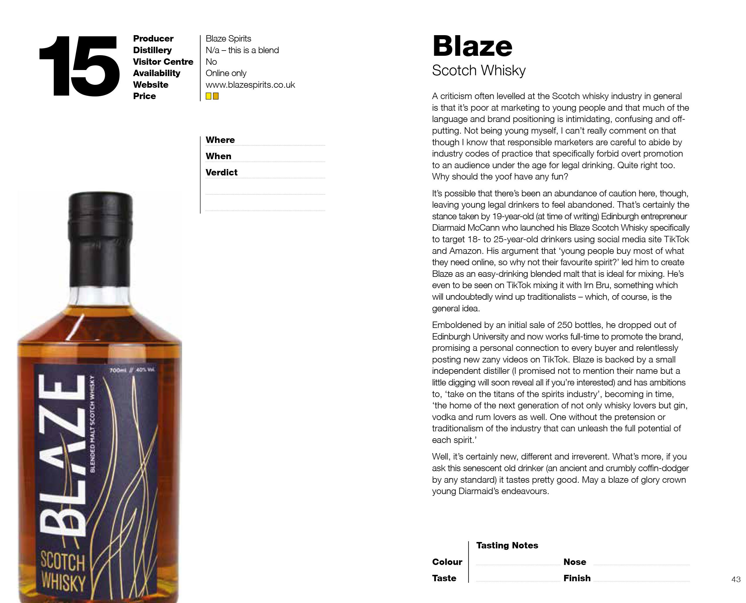 Book - 101 Whiskies To Try Before You Die