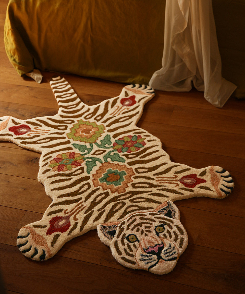 Doing Goods Rug - Jill Tiger