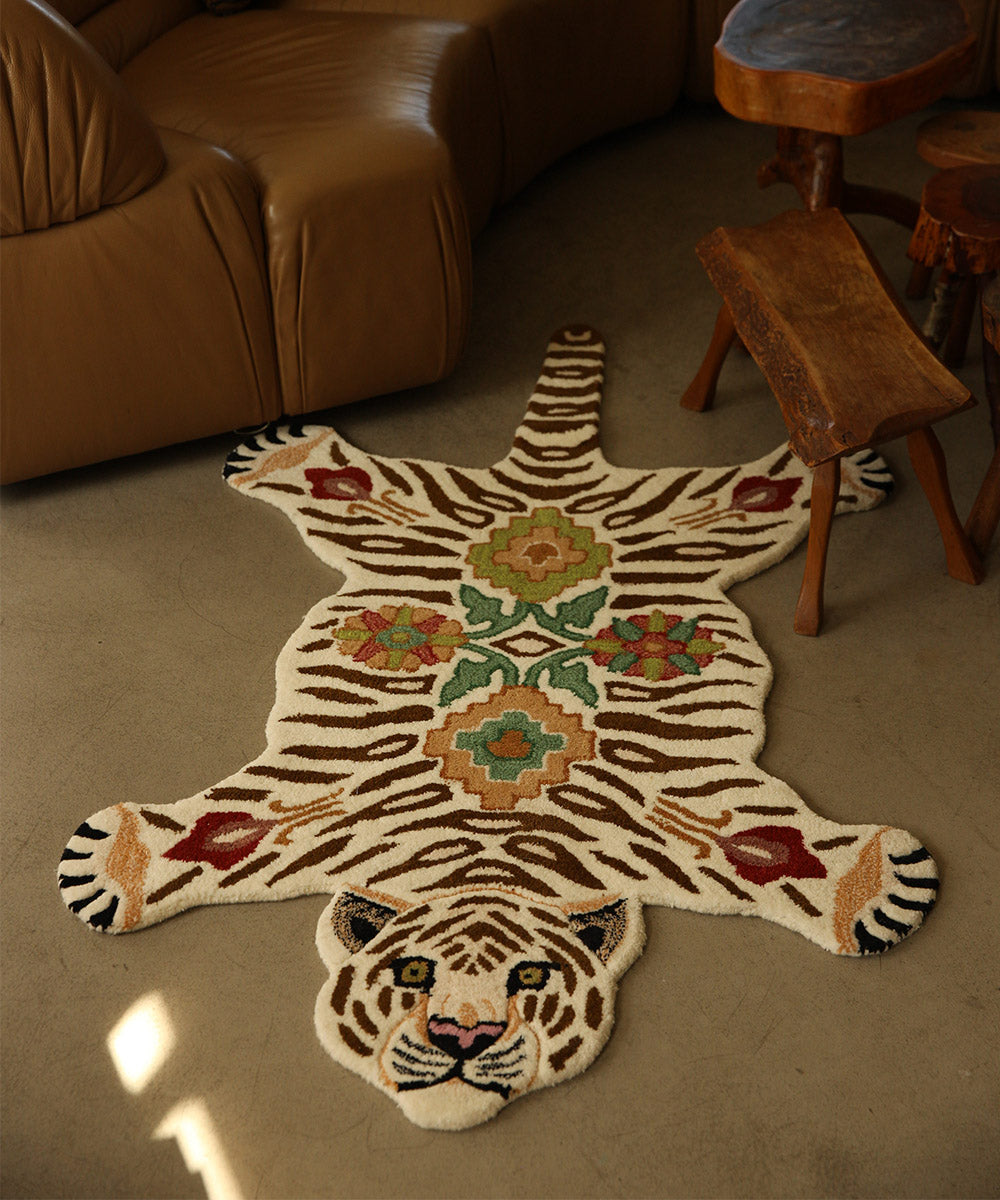 Doing Goods Rug - Jill Tiger