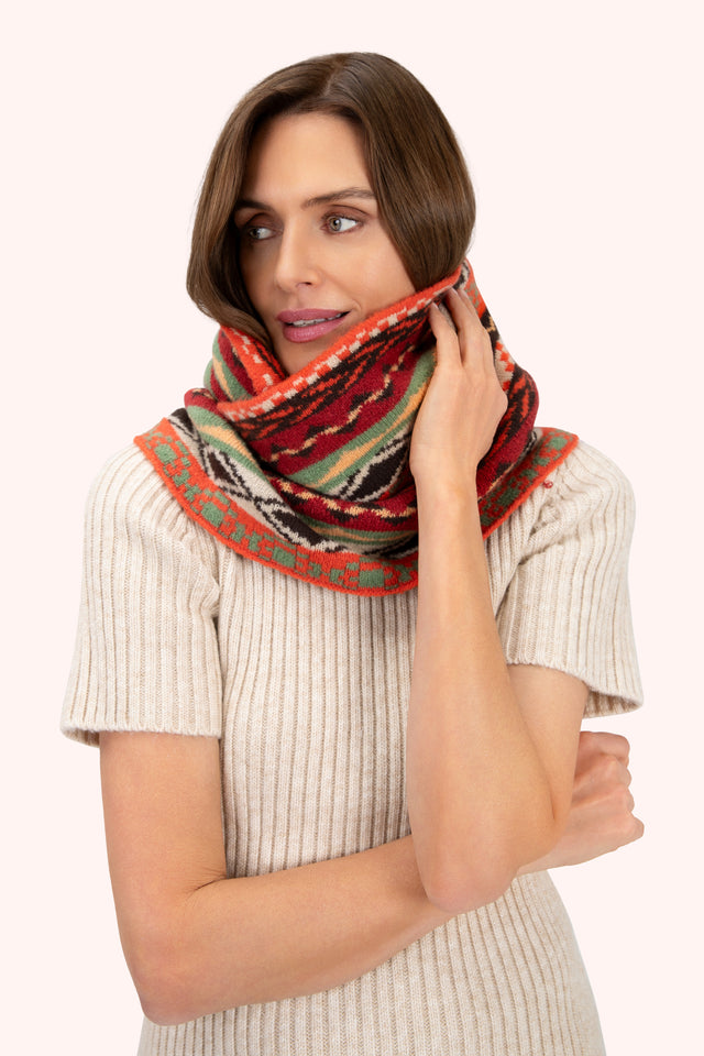 Powder Scarf - Fair Isle Kayla Snood