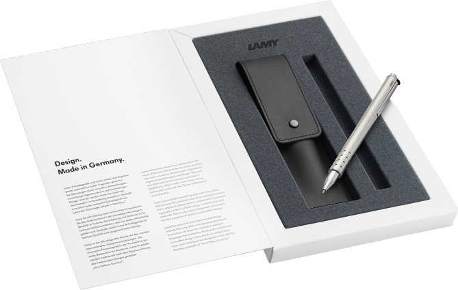 Lamy Swift - Rollerball Pen and Leather Case Gift Set