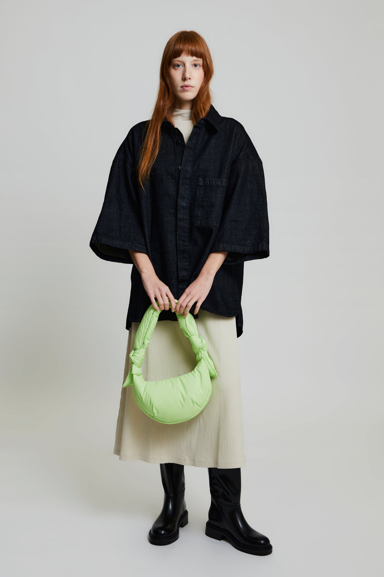 Lefrik Bag - Biwa Puffy Micro - Lime