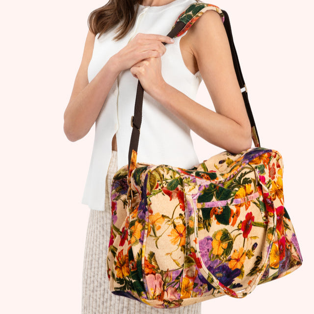 Powder Bag - Posy Luxe Weekender Bag