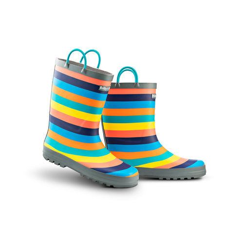 Polly & Andy Wellies - Rainbow Rainboots