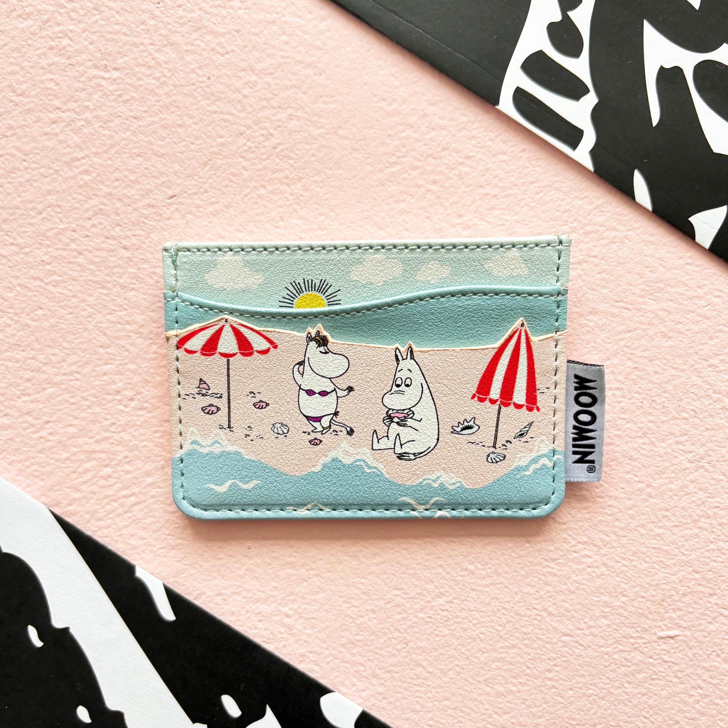 Disaster Designs Card Holder - Moomin Beach Card Holder