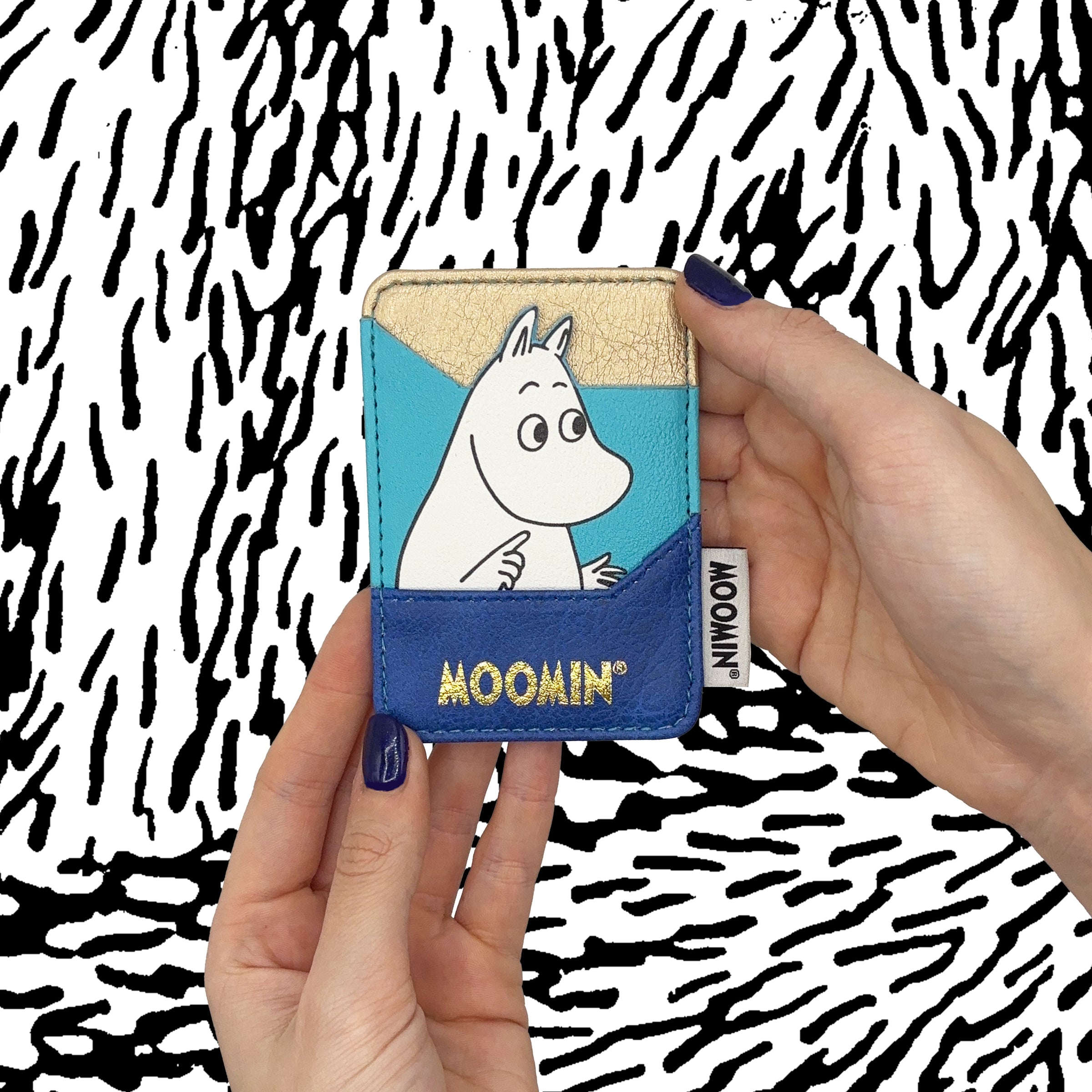 Disaster Designs Card Holder - Moomin Gold