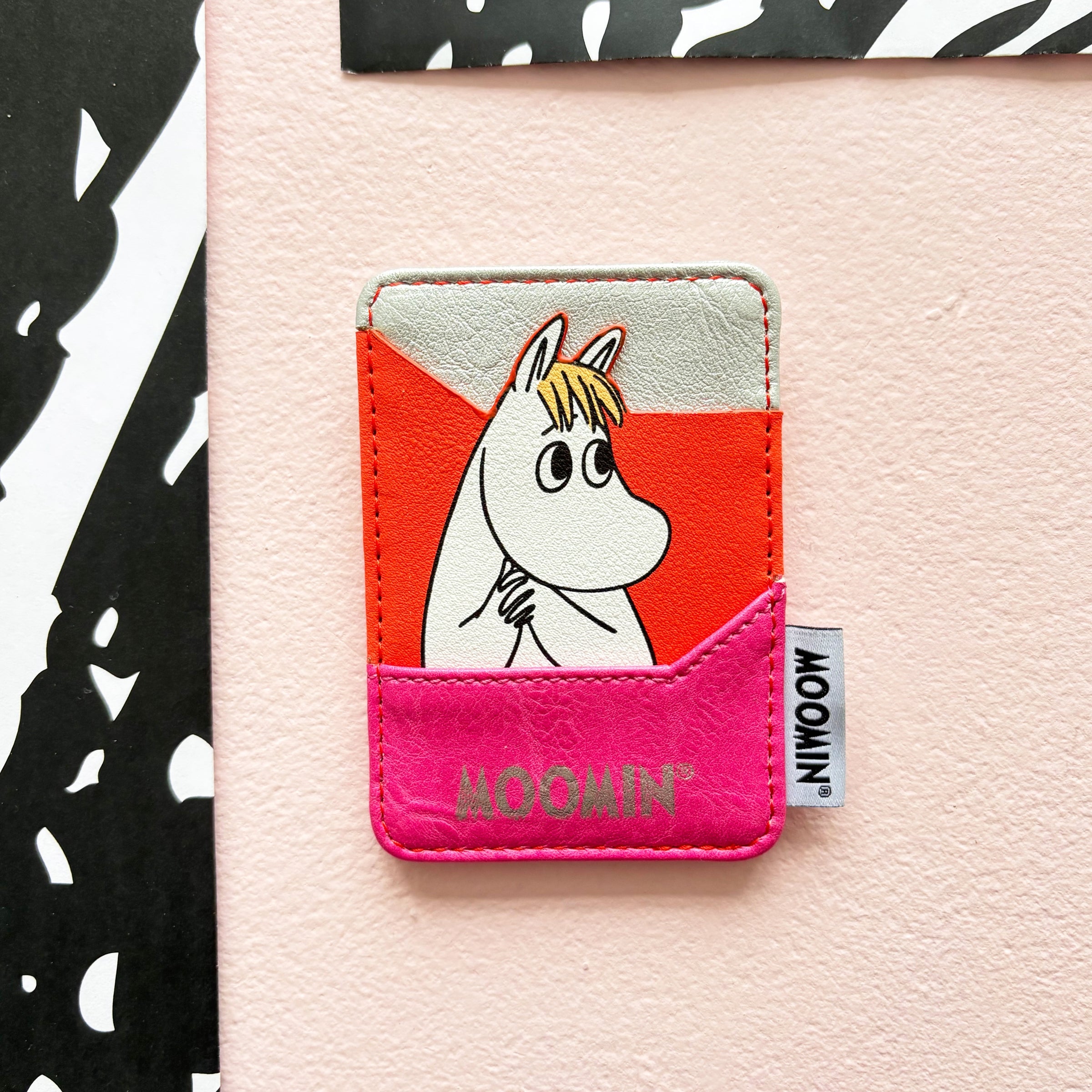 Disaster Designs Card Holder - Moomin Snorkmaiden Silver