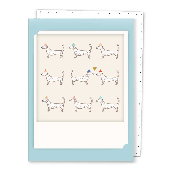 Pickmotion Mini-Card - Dachshund