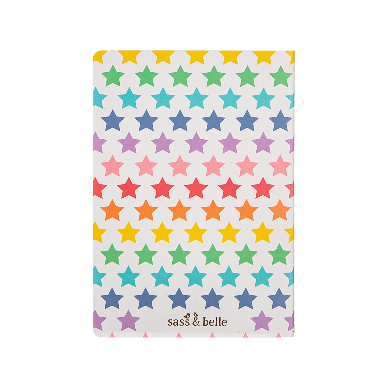 Sass & Belle Notebook - Rainbow Stars A5 Notebook