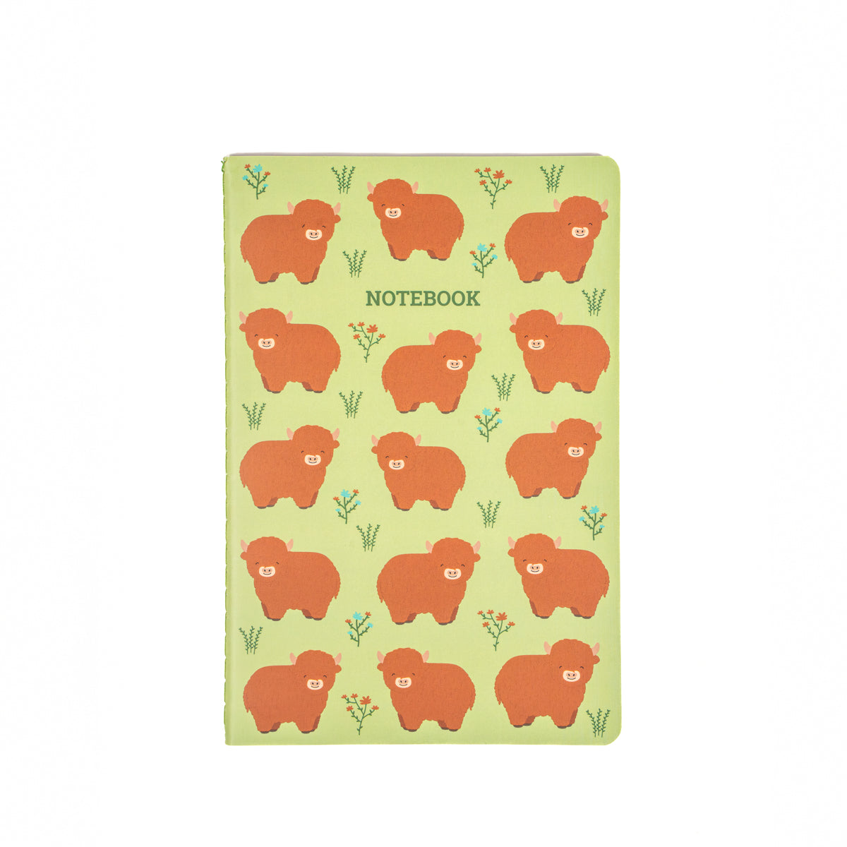 Sass & Belle Notebook - Highland Cow A5