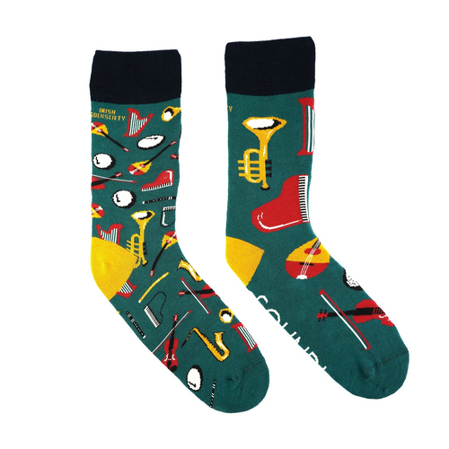 Irish Socksciety Socks - Sound! Session socks