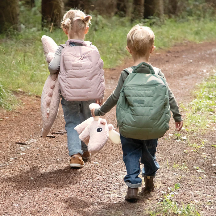 Done by Deer Backpack - Quilted Kids Backpack