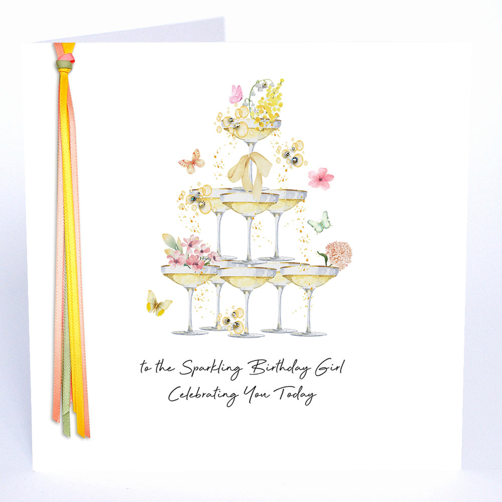 Luxury Extra Large Card - To the Sparkling Birthday Girl