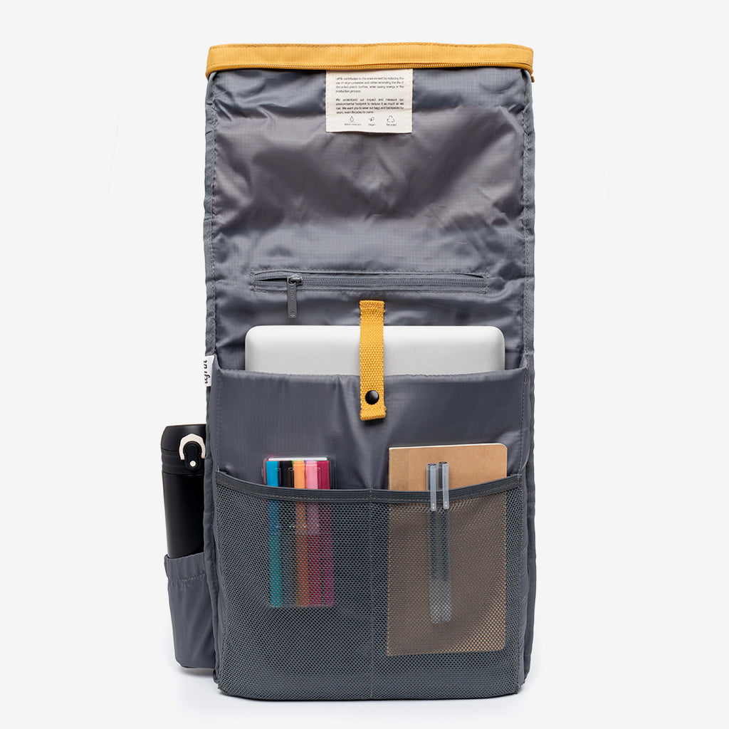 Lefrik Bag - Roll Top - Mustard