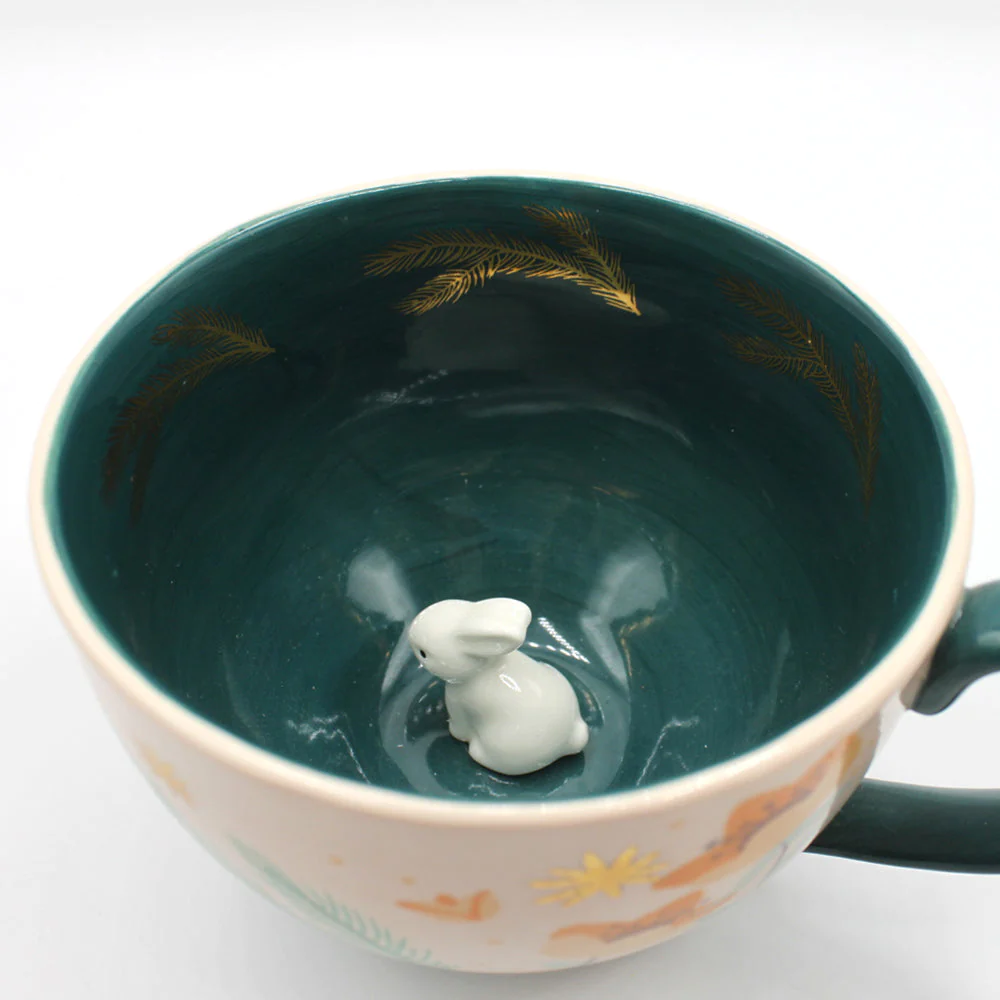 Disaster Designs Ceramics - Secret Garden Rabbit Cup