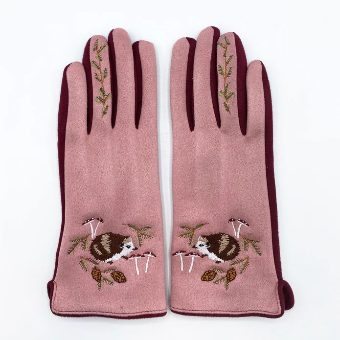 Disaster Designs Gloves - Secret Garden Hedgehog
