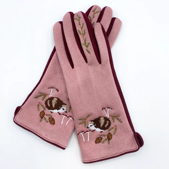 Disaster Designs Gloves - Secret Garden Hedgehog