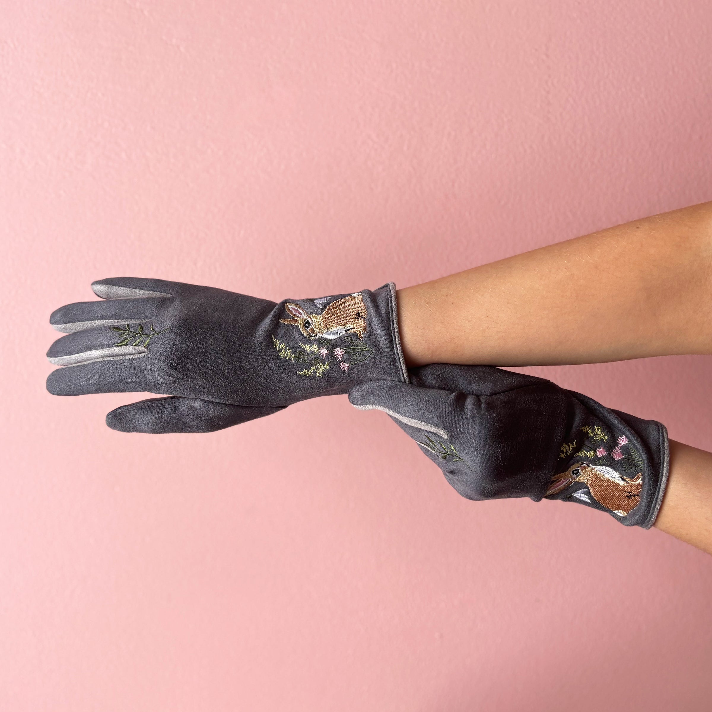 Disaster Designs Gloves - Secret Garden Rabbit
